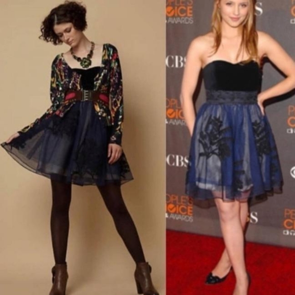 Anthropologie Belle of the Ball by Floreat party dress, size 4 - Picture 1 of 11